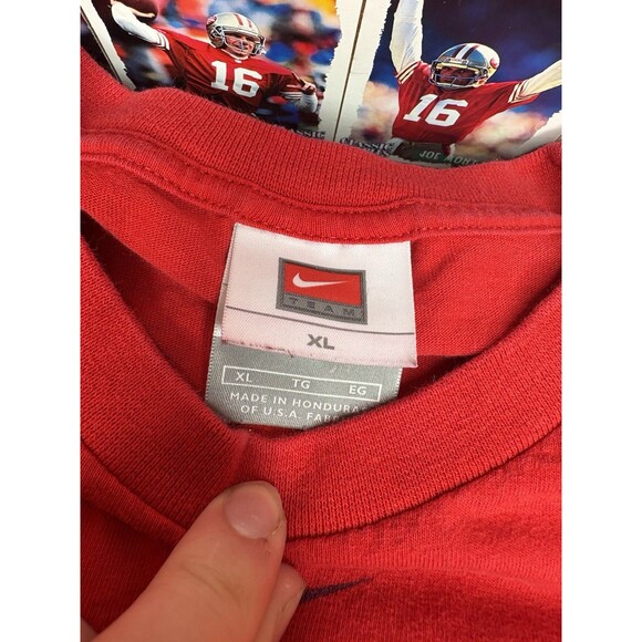 Nike Team Boston Red Sox Fenway Park Shirt Men’s XL Red MLB Center Swoosh 2007 - Picture 4 of 6